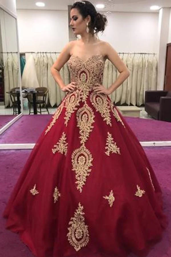 import placeholder for gold lace appliques sweetheart ball gown 160220126 import placeholder for gold lace appliques sweetheart ball gown 160220126