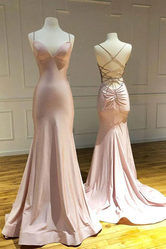 import placeholder for simple pink mermaid long prom dress spag 160219522 import placeholder for simple pink mermaid long prom dress spag 160219522