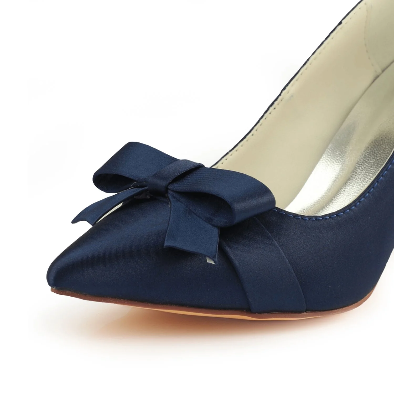 dark blue high heels wedding shoes with bowknot, fashion satin formal party shoes l 942 dark blue high heels wedding shoes with bowknot, fashion satin formal party shoes l 942