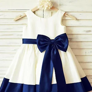Wedding Party Dresses import placeholder for a line scoop sleeveless bowknot tea leng 160221043