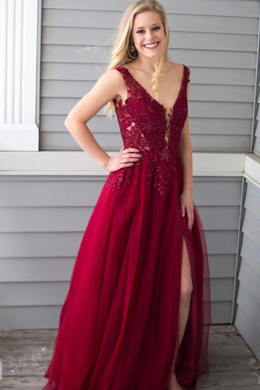 import placeholder for princess beading a line v neck red chiff 160220232 import placeholder for princess beading a line v neck red chiff 160220232