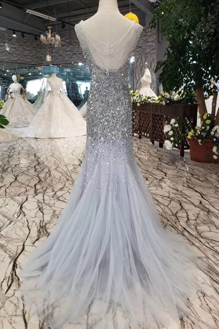 new arrival sequins bodice prom dresses tulle mermaid sweep train dmk11 new arrival sequins bodice prom dresses tulle mermaid sweep train dmk11