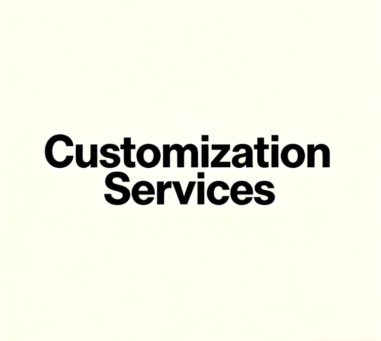 customization services customization services