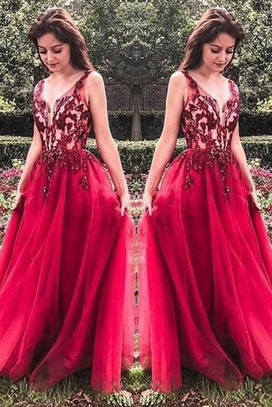 import placeholder for unique red v neck tulle appliques prom d 160220520 import placeholder for unique red v neck tulle appliques prom d 160220520