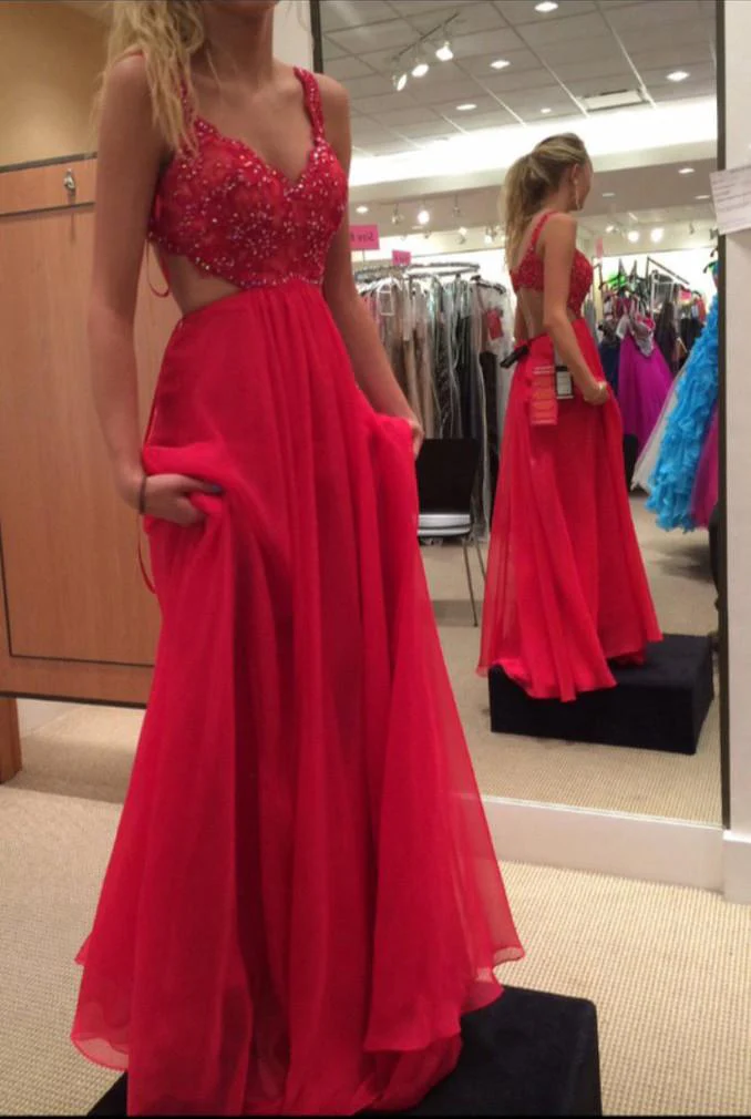 import placeholder for spaghetti strap red chiffon backless eve 160220463 import placeholder for spaghetti strap red chiffon backless eve 160220463