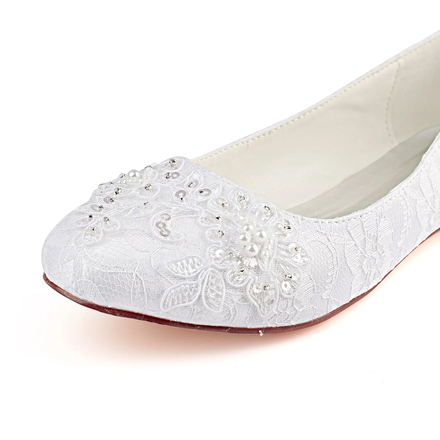 ivory flat lace wedding shoes, fashion beading bridal shoes l 929 ivory flat lace wedding shoes, fashion beading bridal shoes l 929