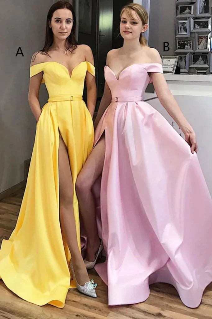 import placeholder for simple a line satin off the shoulder lon 160218692 import placeholder for simple a line satin off the shoulder lon 160218692