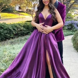 import placeholder for v neck backless purple aq line satin lon 160218621
