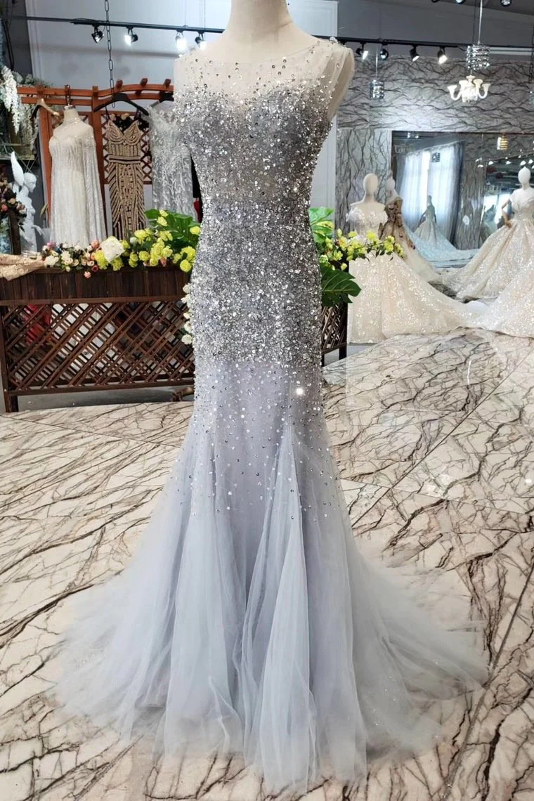 new arrival sequins bodice prom dresses tulle mermaid sweep train dmk11 new arrival sequins bodice prom dresses tulle mermaid sweep train dmk11