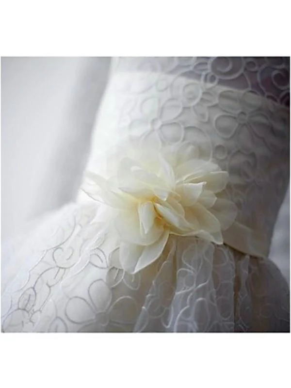 ball gown scoop sleeveless flower floor length lace flower girl dresses with flower dm724 ball gown scoop sleeveless flower floor length lace flower girl dresses with flower dm724