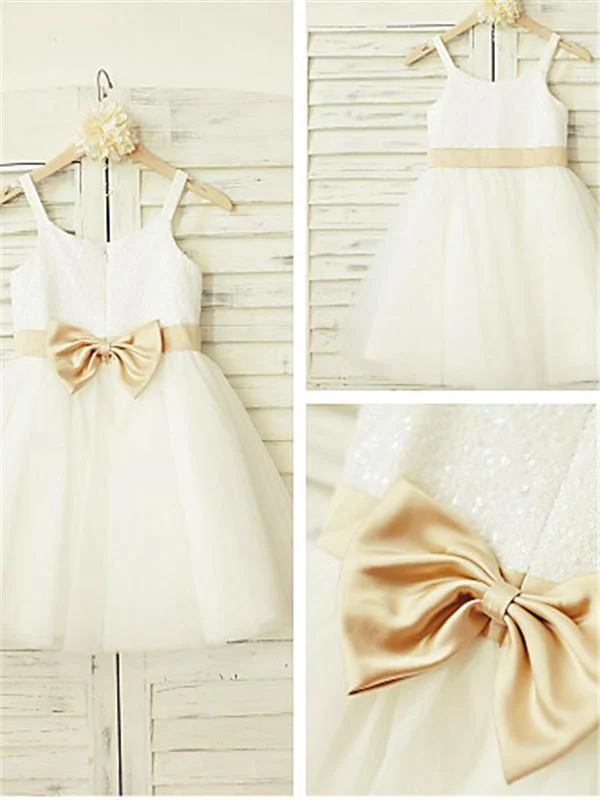 cute a line spaghetti straps sleeveless bowknot floor length tulle flower girl dresses dm719 cute a line spaghetti straps sleeveless bowknot floor length tulle flower girl dresses dm719