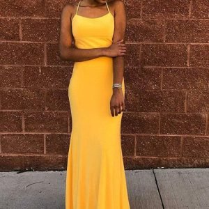 import placeholder for mermaid spaghetti straps floor length ye 160218842