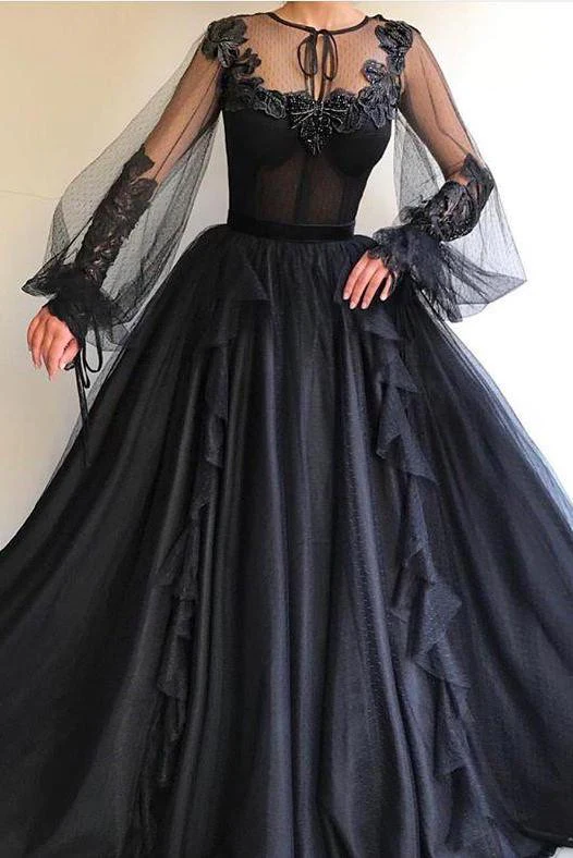 import placeholder for black long a line tulle prom dress long 160219393 import placeholder for black long a line tulle prom dress long 160219393