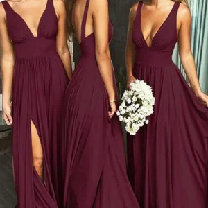 import placeholder for burgundy a line dmep v neck cheap bridms 160221187