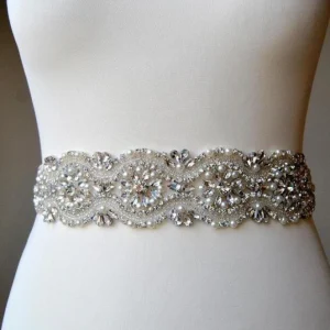 Accessories import placeholder for rhinestone wedding bridal sash belt bead 160220873