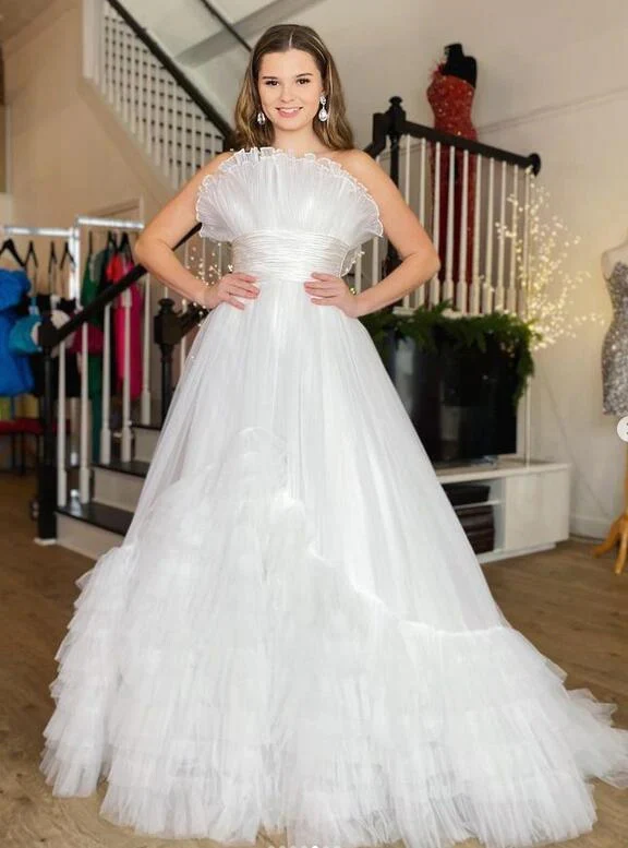import placeholder for princesss a line strapless white prom dr 160218745 import placeholder for princesss a line strapless white prom dr 160218745