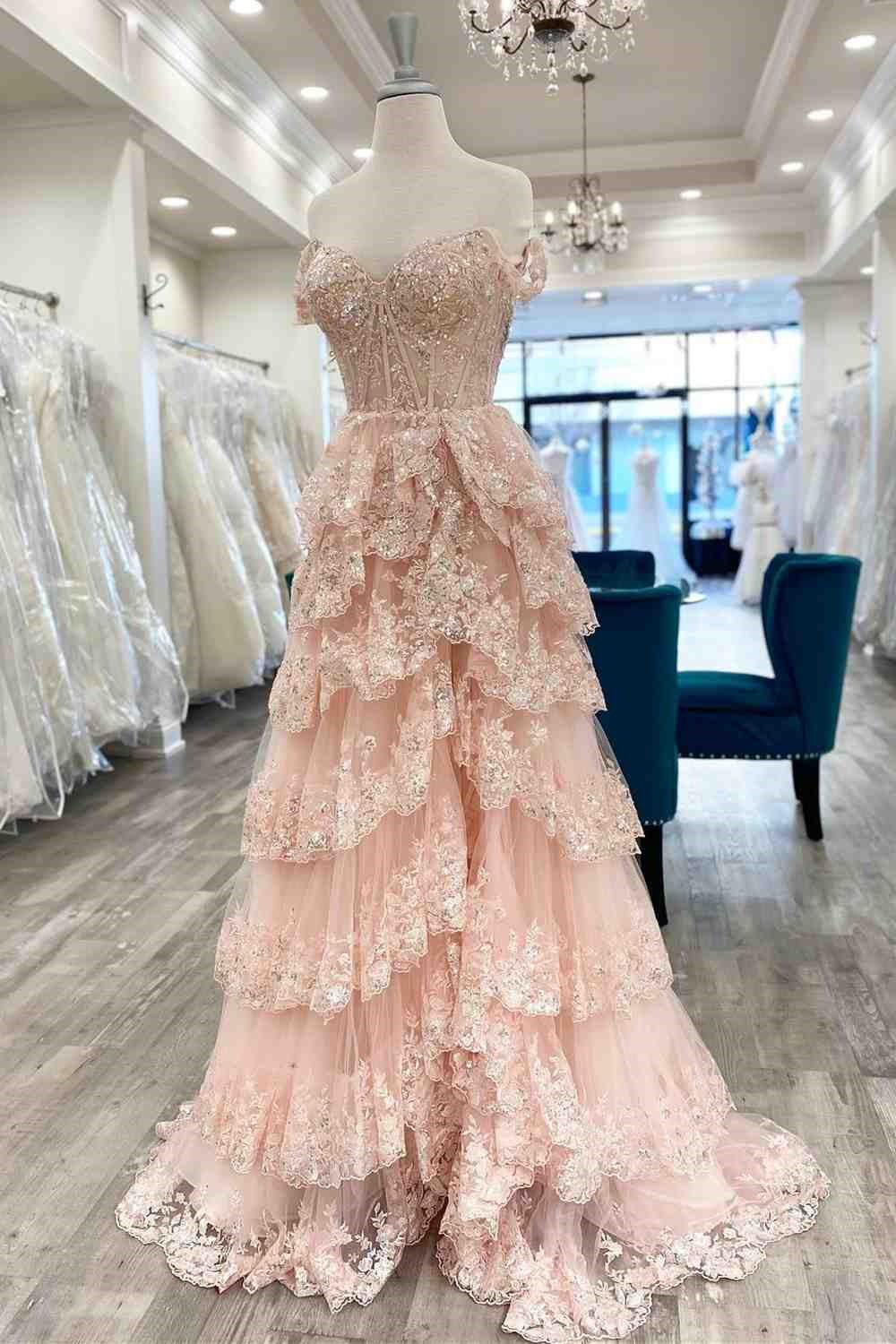 light blue corset lace tiered tulle long formal prom dress evening dresses dmp315 light blue corset lace tiered tulle long formal prom dress evening dresses dmp315