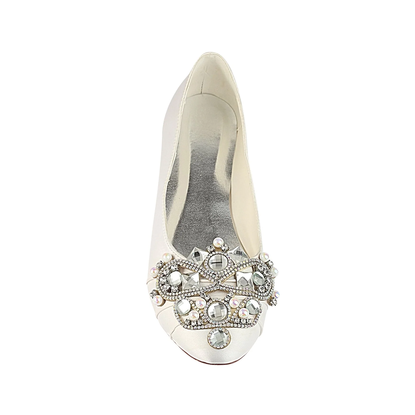 ivory flat beading wedding shoes, satin wedding party shoes for women l 930 ivory flat beading wedding shoes, satin wedding party shoes for women l 930