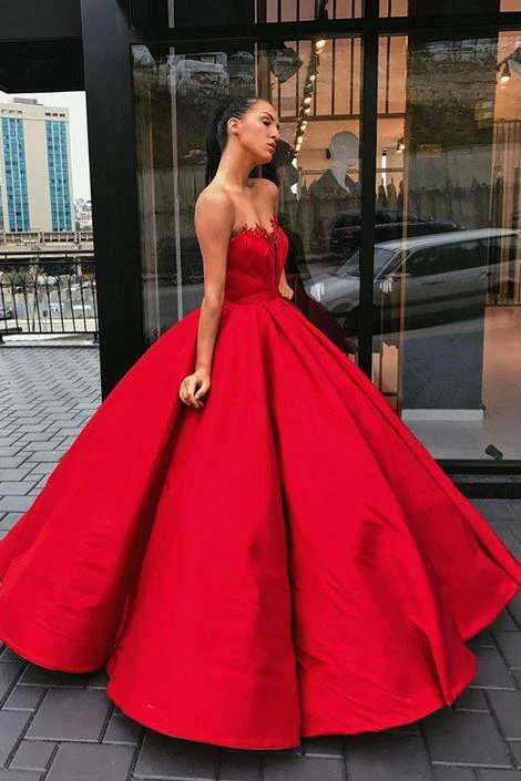 import placeholder for charming red sweetheart strapless satin 160220053 import placeholder for charming red sweetheart strapless satin 160220053