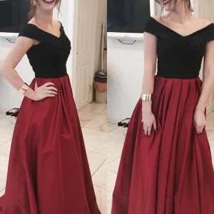 import placeholder for new arrival v neck a line long prom dres 160220220