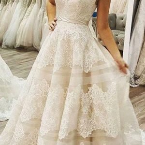 Wedding Dresses import placeholder for a line spaghetti straps ivory sweep trai 160220300