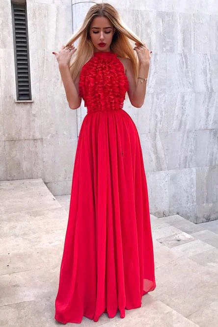 import placeholder for a line jewel floor length red chiffon lo 160219828 import placeholder for a line jewel floor length red chiffon lo 160219828