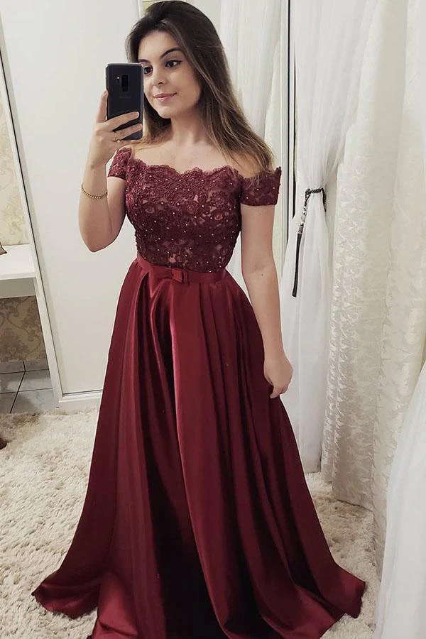 import placeholder for burgundy off shouldmr a line prom dress 160219912 import placeholder for burgundy off shouldmr a line prom dress 160219912