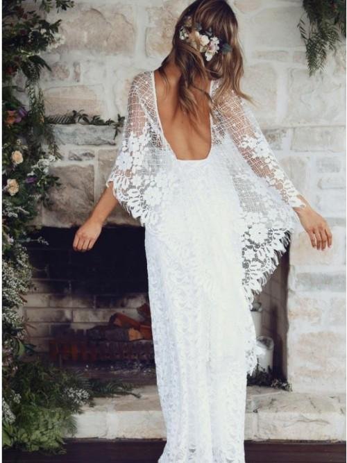 sheath v neck backless wraps lace beach wedding dress with split dmr34 sheath v neck backless wraps lace beach wedding dress with split dmr34