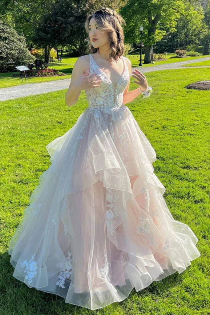 import placeholder for princess a line v neck lace appliques lo 160219009 import placeholder for princess a line v neck lace appliques lo 160219009