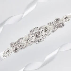 Accessories import placeholder for pearls and bsads white wedding sashes be 160220877