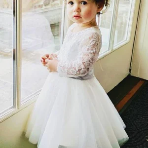 import placeholder for long sleeves light ivory flower girl dre 160221144