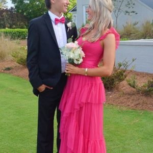 Evening Dresses import placeholder for fashion straps hot pink long prom dresse 160218723