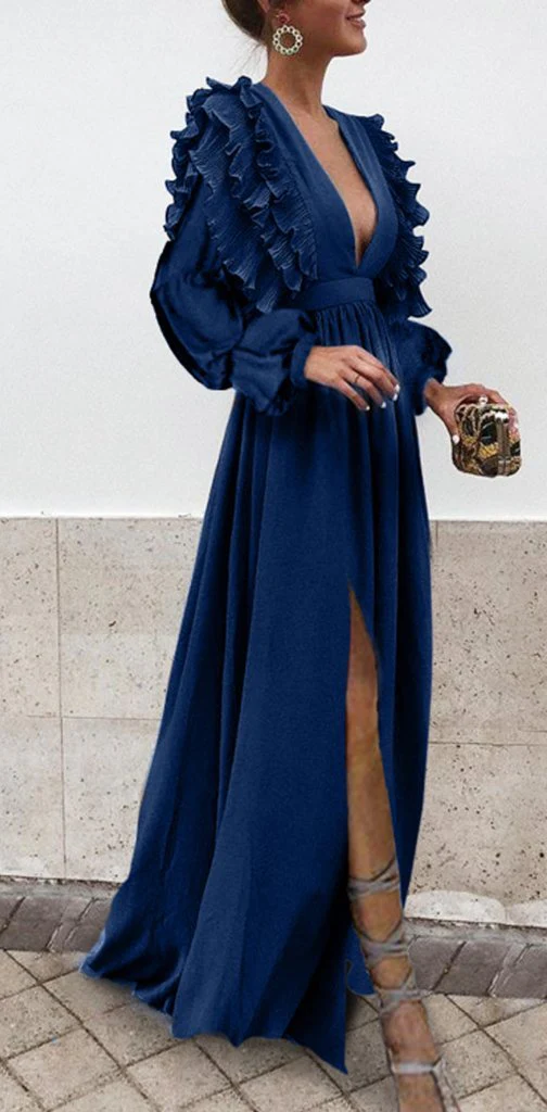 boho colorful v neck a line cheap bridesmaid dress, long modest dresses dmh12 boho colorful v neck a line cheap bridesmaid dress, long modest dresses dmh12
