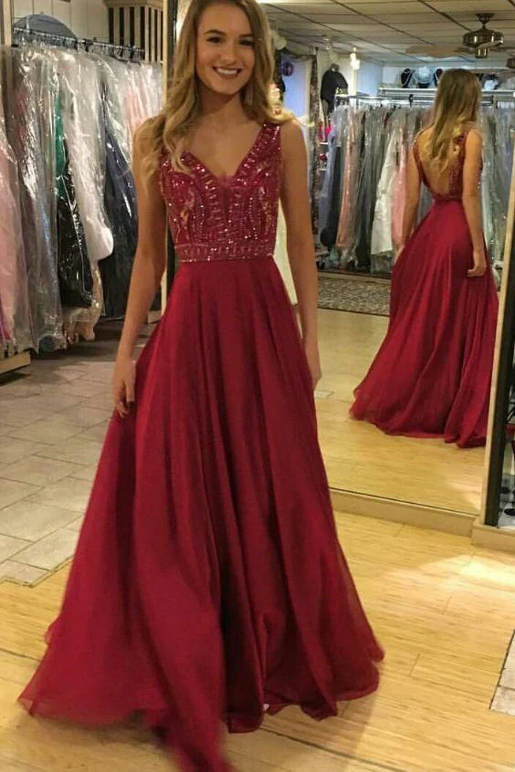 import placeholder for burgundy a line v neck chiffon v back lo 160220551 import placeholder for burgundy a line v neck chiffon v back lo 160220551