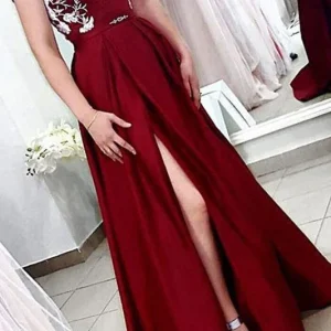 Prom Dresses import placeholder for a line off the shouldmr short sleeves bu 160219687