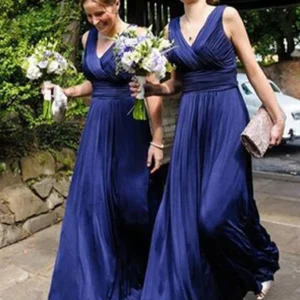 import placeholder for v neck long royal blue a line pleats bri 160220774