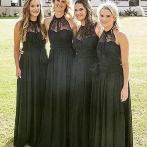 import placeholder for pretty black chiffon lace a line long ha 160220879