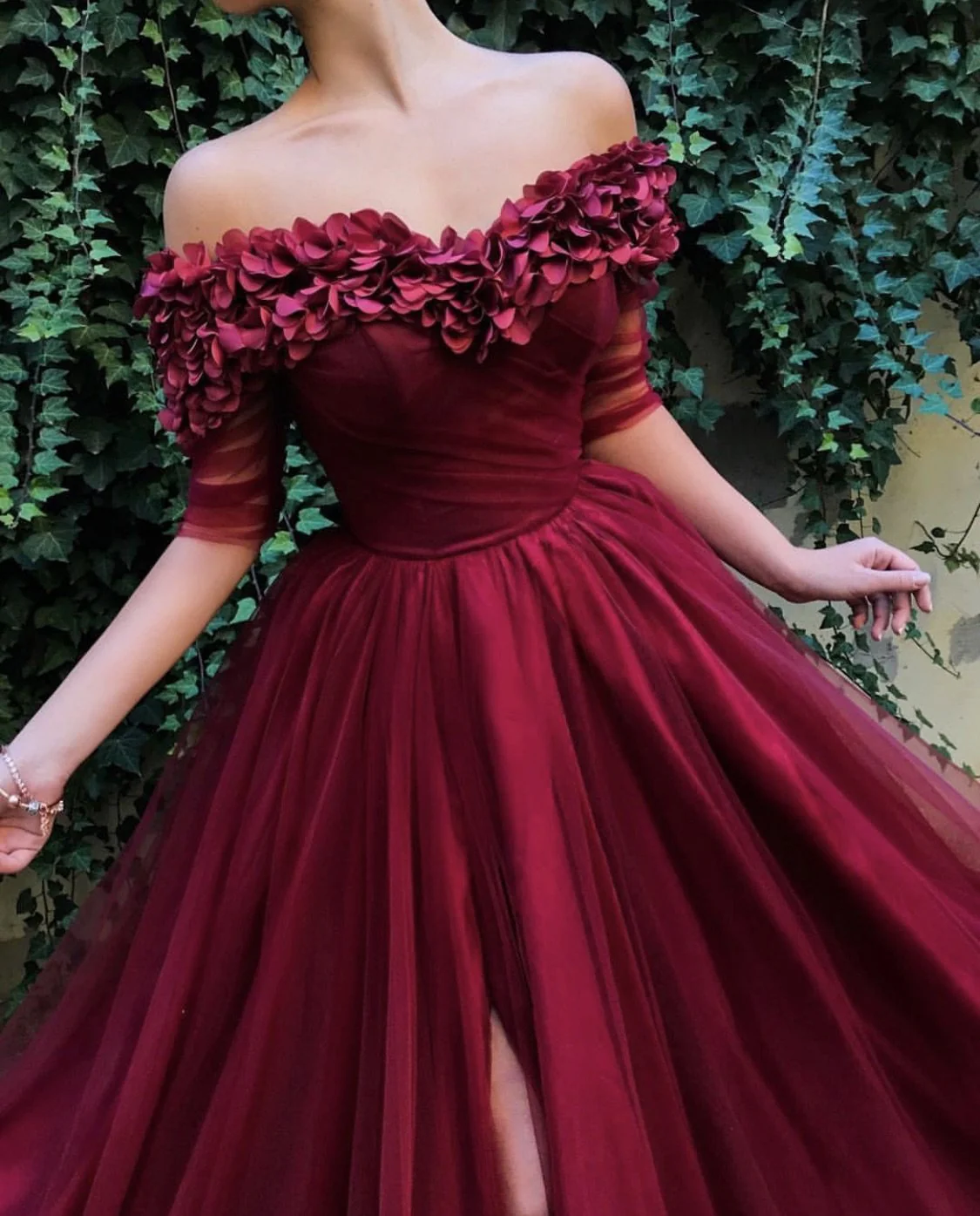burgundy off the shoulder maroon a line long tulle pom dresses 2019 dmg91 burgundy off the shoulder maroon a line long tulle pom dresses 2019 dmg91