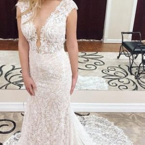 import placeholder for mermaid dmep v neck cap sleeves lace ele 160219952