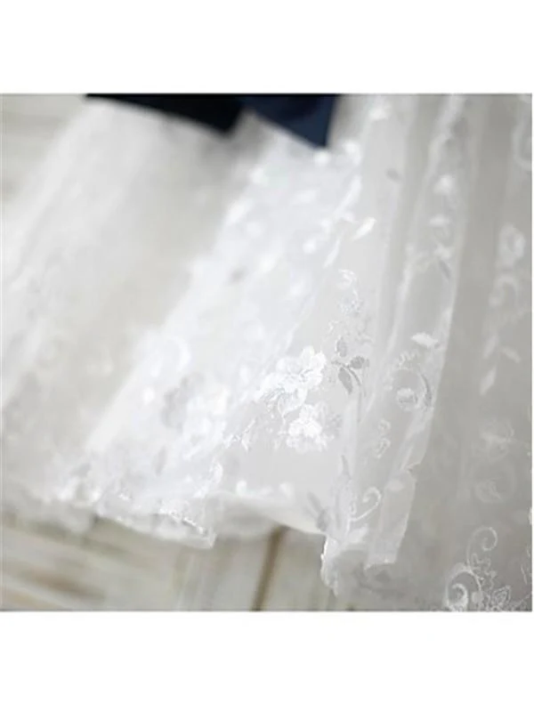 white a line scoop sleeveless bowknot floor length lace flower girl dresses dm725 white a line scoop sleeveless bowknot floor length lace flower girl dresses dm725