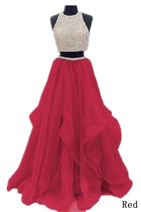 two piece floor length burgundy prom dress beaded open back evening gown dm603 two piece floor length burgundy prom dress beaded open back evening gown dm603