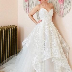 Wedding Dresses import placeholder for a line sweetheart sweep train wedding dr 160220054