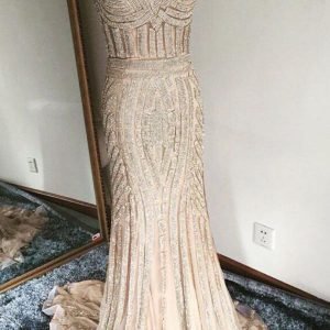 import placeholder for luxurious trumpet spaghetti sleeveless l 160218809