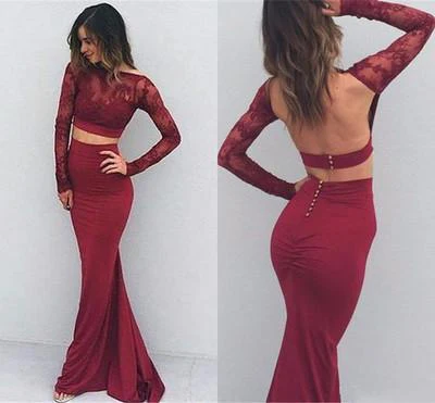 two pieces backless sexy long prom dresses for women stunning dm136 two pieces backless sexy long prom dresses for women stunning dm136