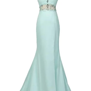 import placeholder for mint halter open back long mermaid charm 160218923