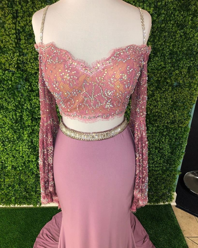 chic sheath spaghetti straps pink long sleeves prom dresses evening dress dmt1 chic sheath spaghetti straps pink long sleeves prom dresses evening dress dmt1