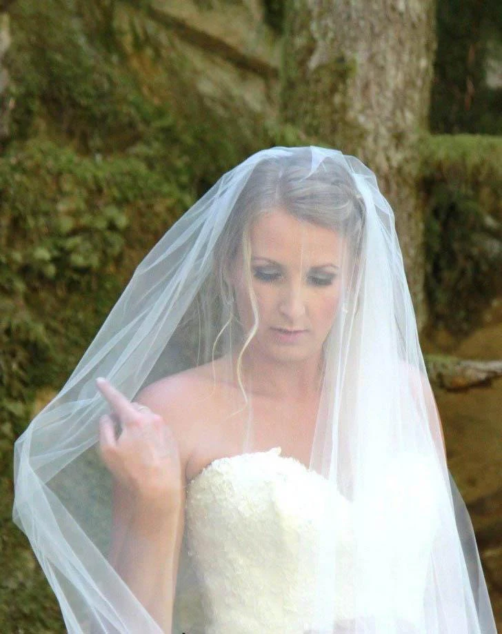 2 tier hip length blusher wedding veils wv6 2 tier hip length blusher wedding veils wv6