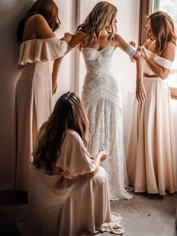 ivory lace sheath sweetheart neck boho beach wedding dresses dmf80 ivory lace sheath sweetheart neck boho beach wedding dresses dmf80