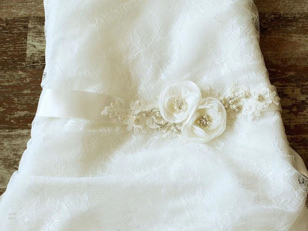 flower wedding belt lace applique floral bridal sash with pearls bs10 flower wedding belt lace applique floral bridal sash with pearls bs10