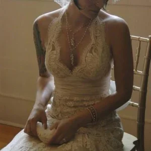import placeholder for elegant dmep v neck ivory lace wedding g 160220222